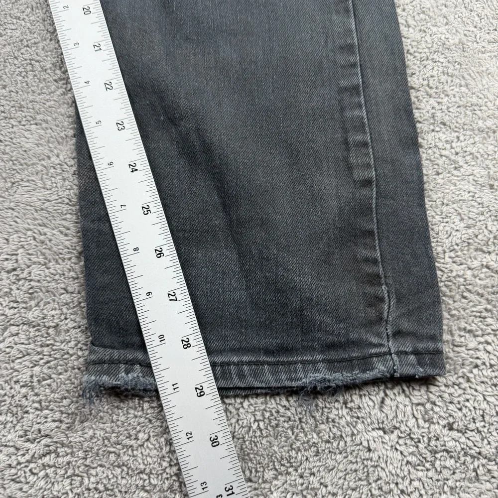 Signature‎ Levis S37 Slim Jeans Mens 36x32 Faded Black Denim Mid Rise